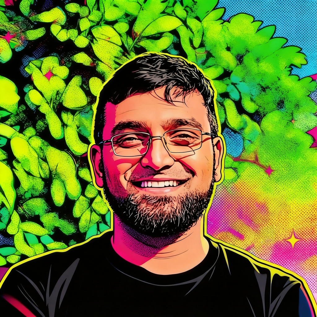 Portrait of Suhel Mangera